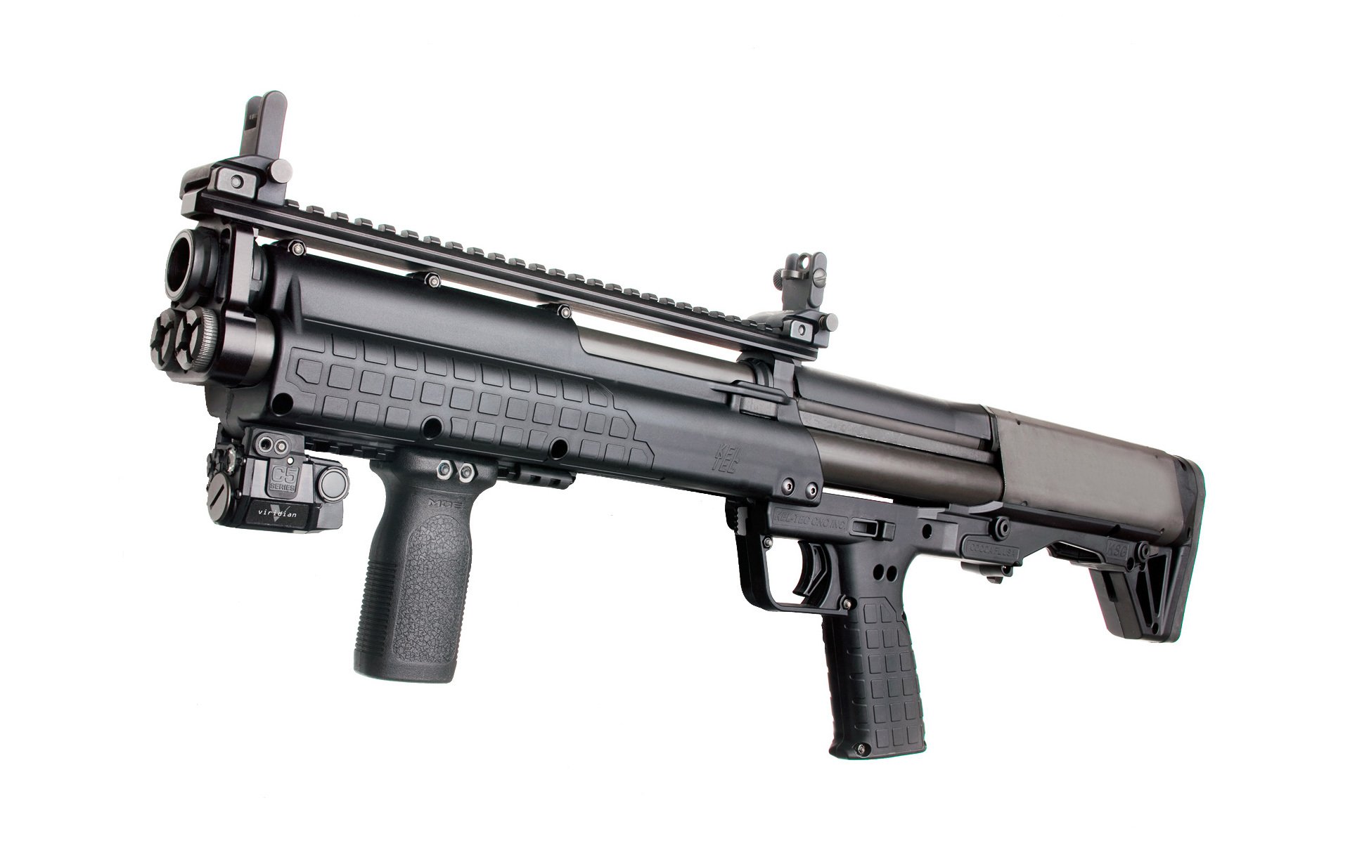 kel-tec ksg shotgun weapon