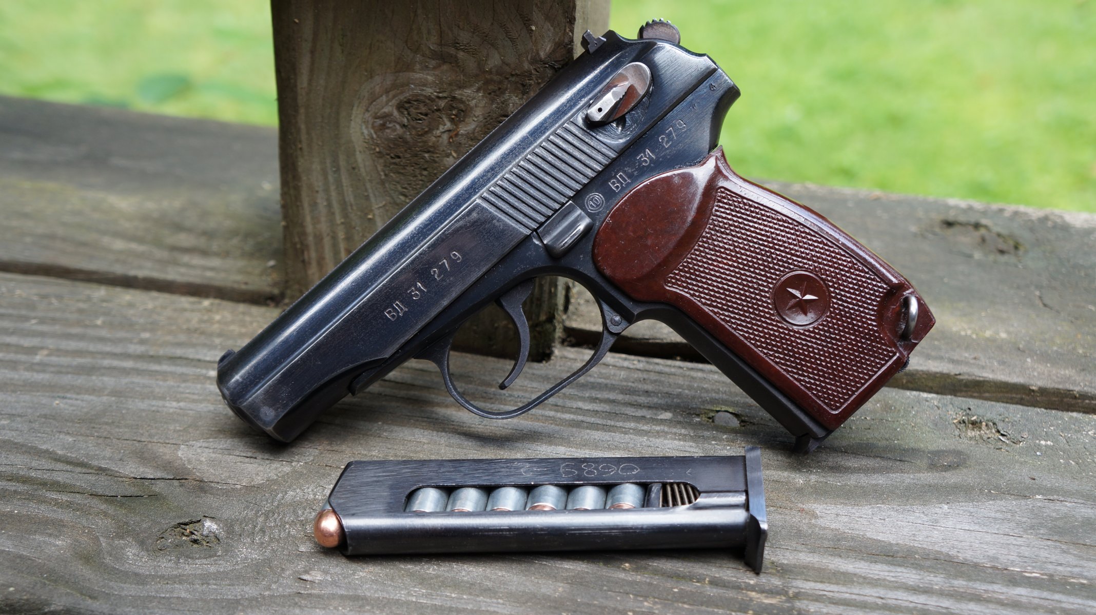 makarov pistolet magazynek amunicja