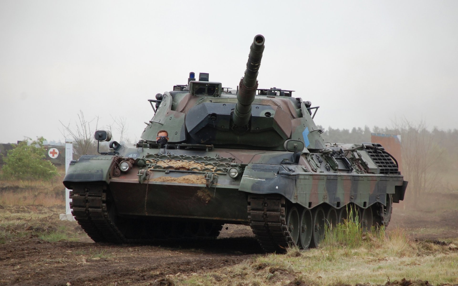 leopard-1 tanque vehículos blindados alemania