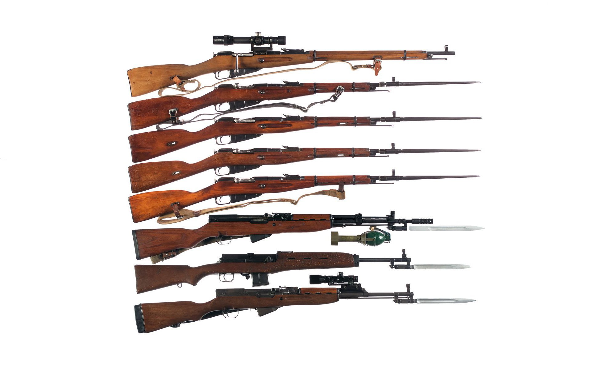 rifles mosin modelos armas fondo