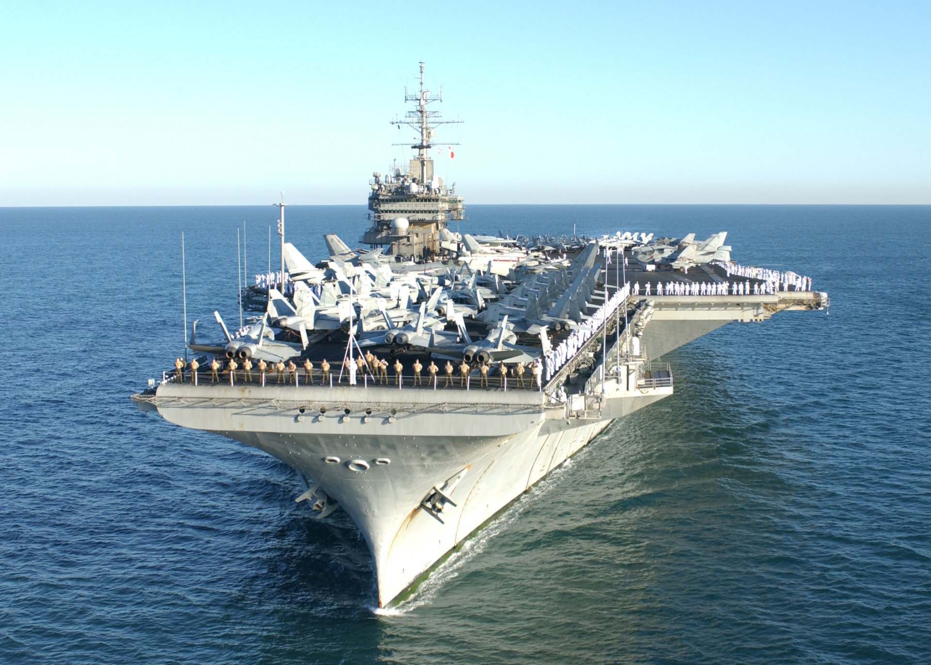 uss constellation cv-64 the carrier of the kitty hawk sea