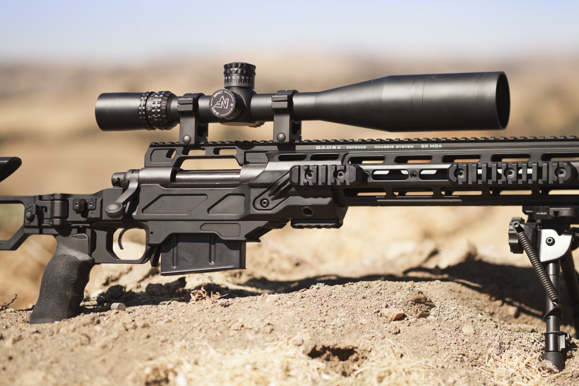 remington msr sniper rifle optics weapon