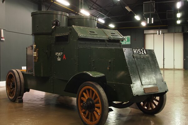 Excellent light armored car of the British