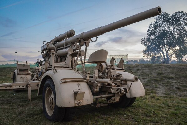 88 mm anti-aircraft gun of the 2nd World War