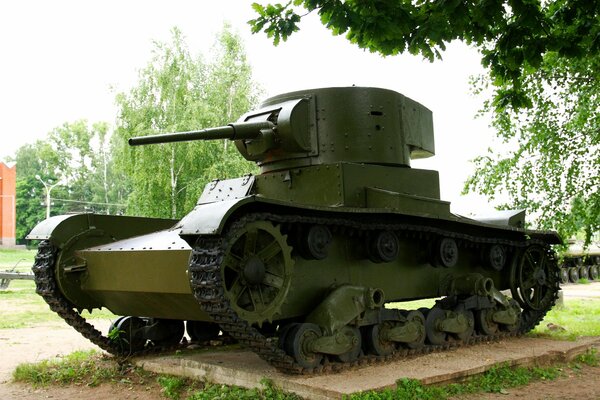 Soviet light tank quick maneuver