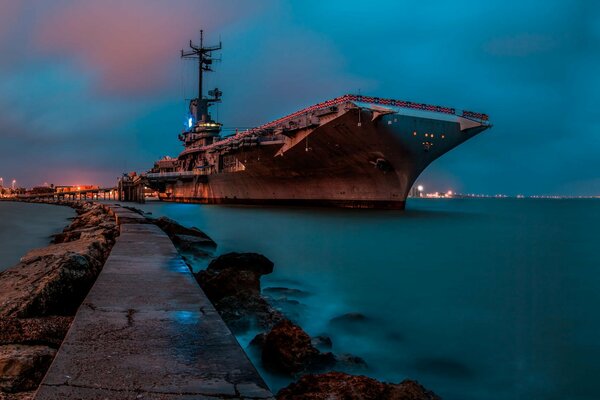 World War II military aircraft carrier