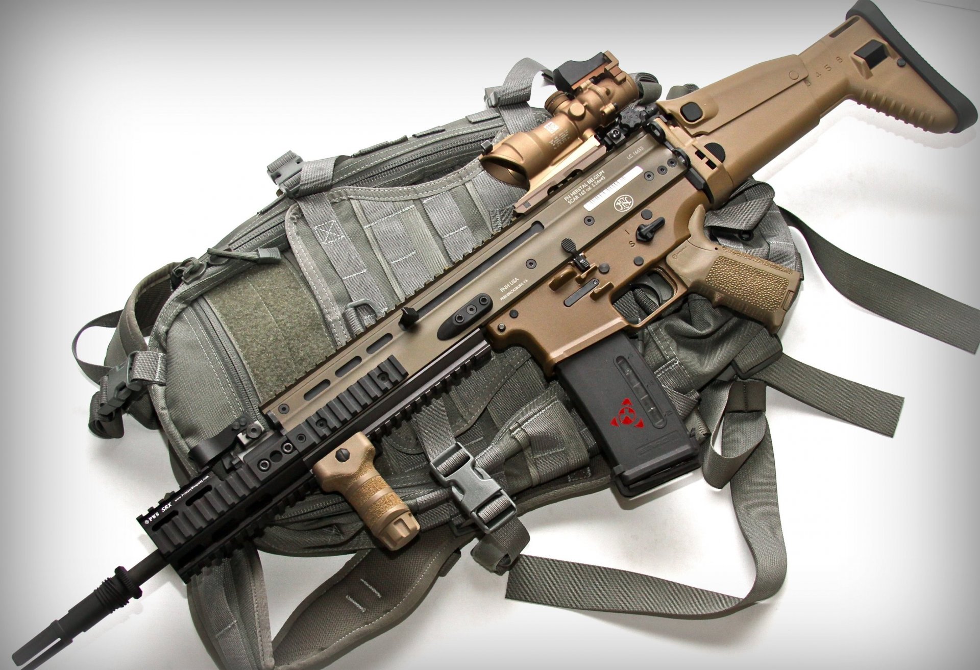 fn scar 16s armes optique