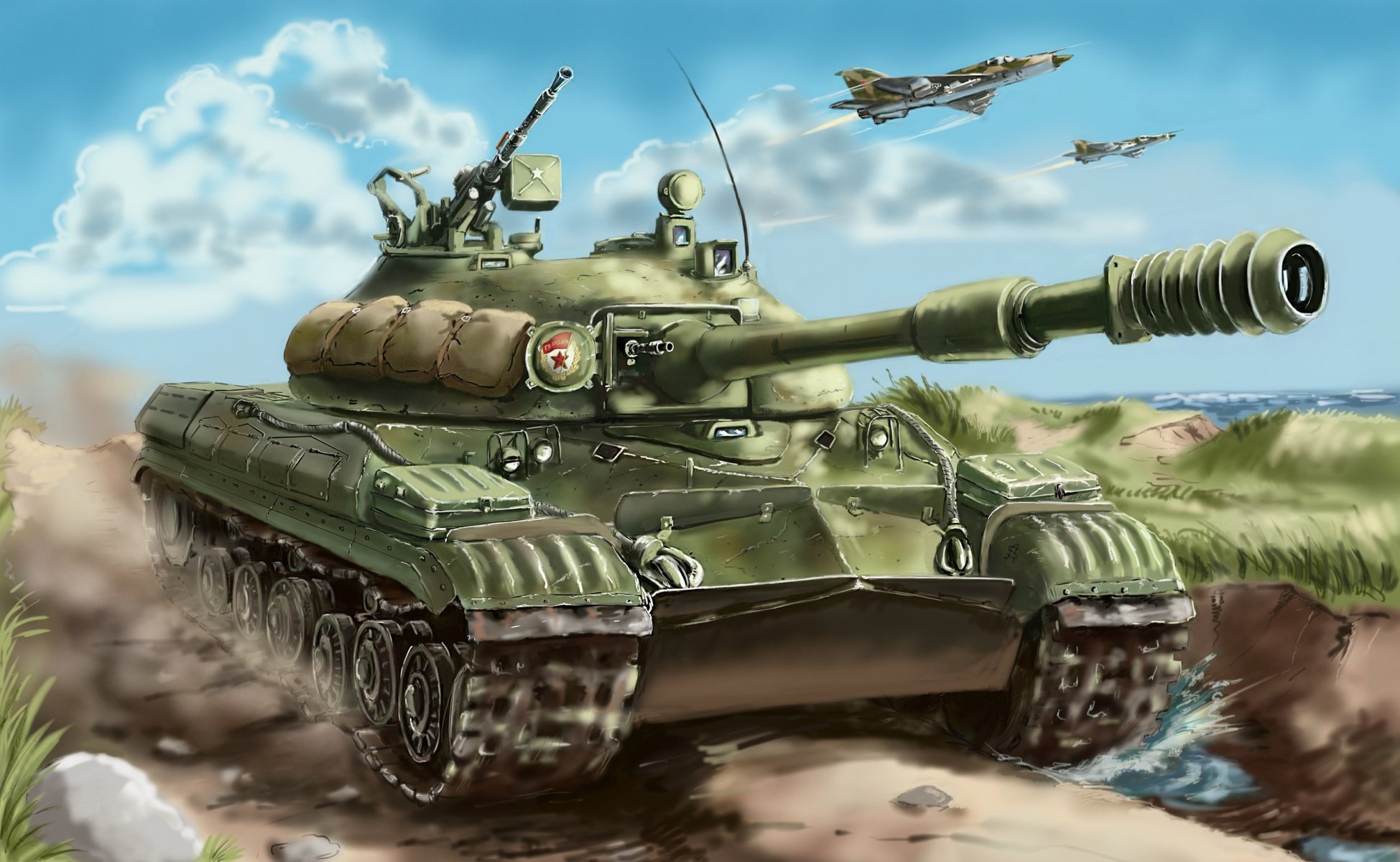 czołg art myśliwce t-10m