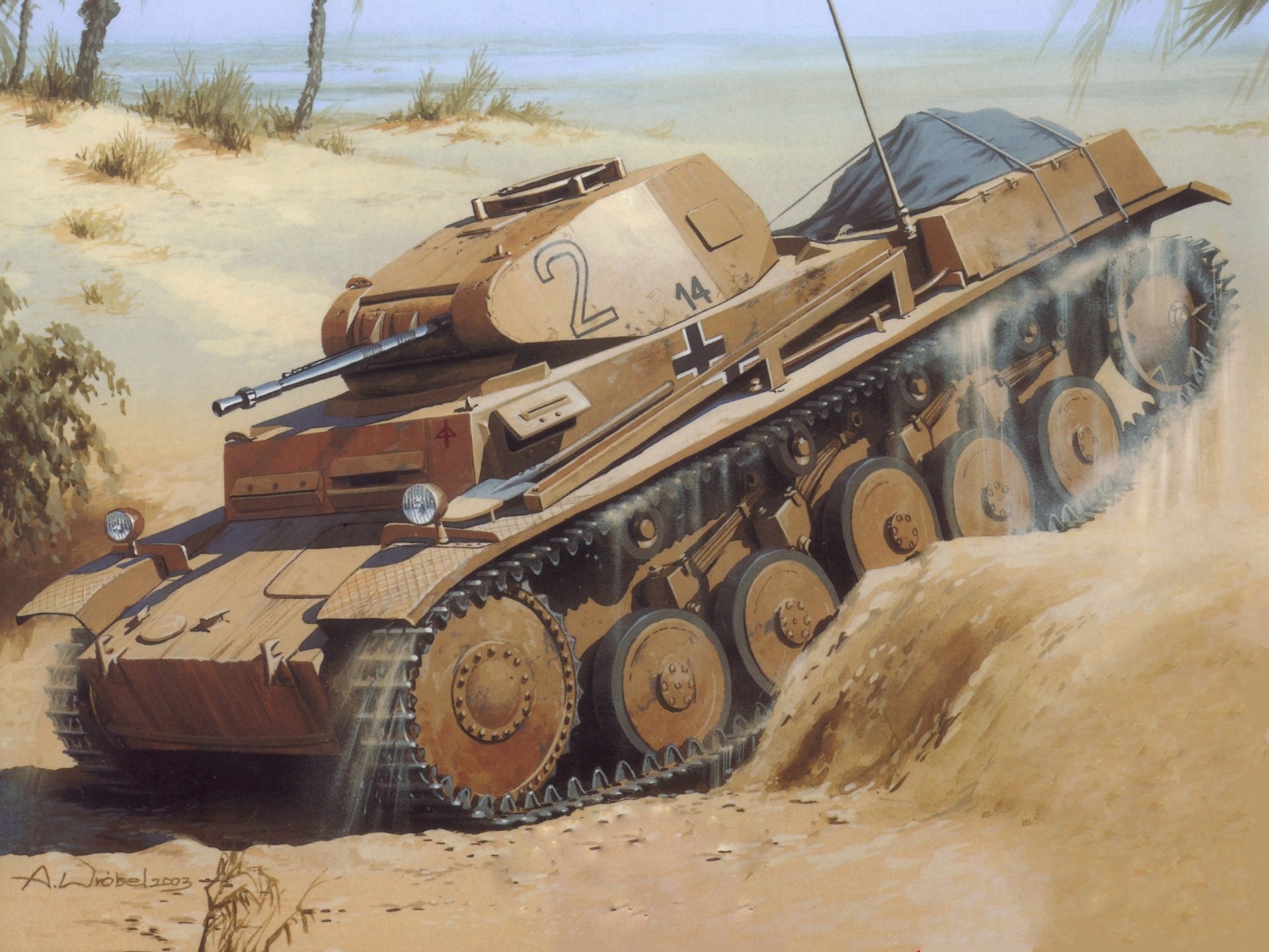 tank sand picture