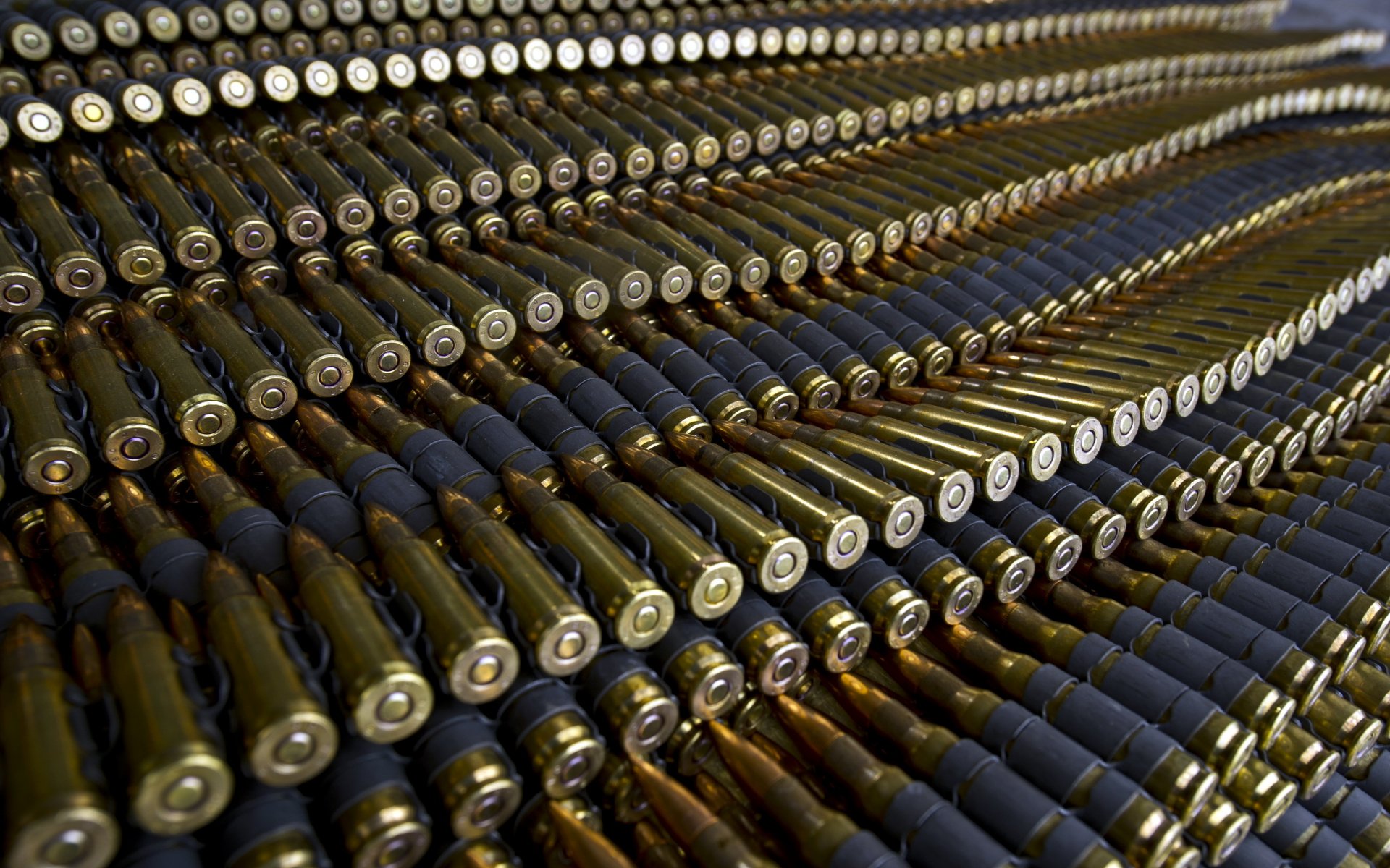 cartridges weapon close up