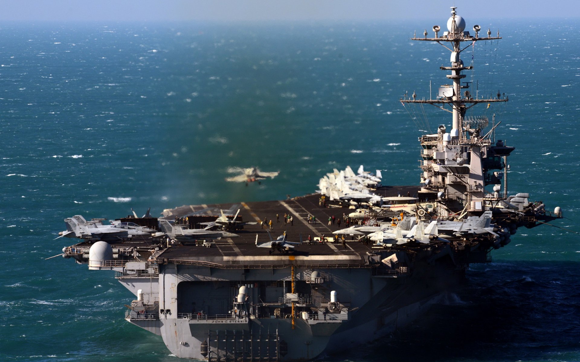 uss john c. stennis авианосец оружие