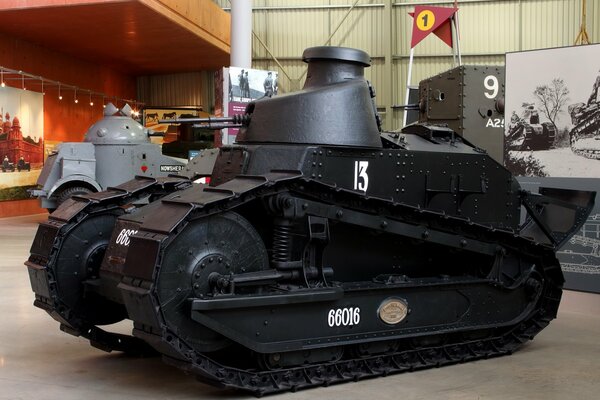 French light mini tank FT-17