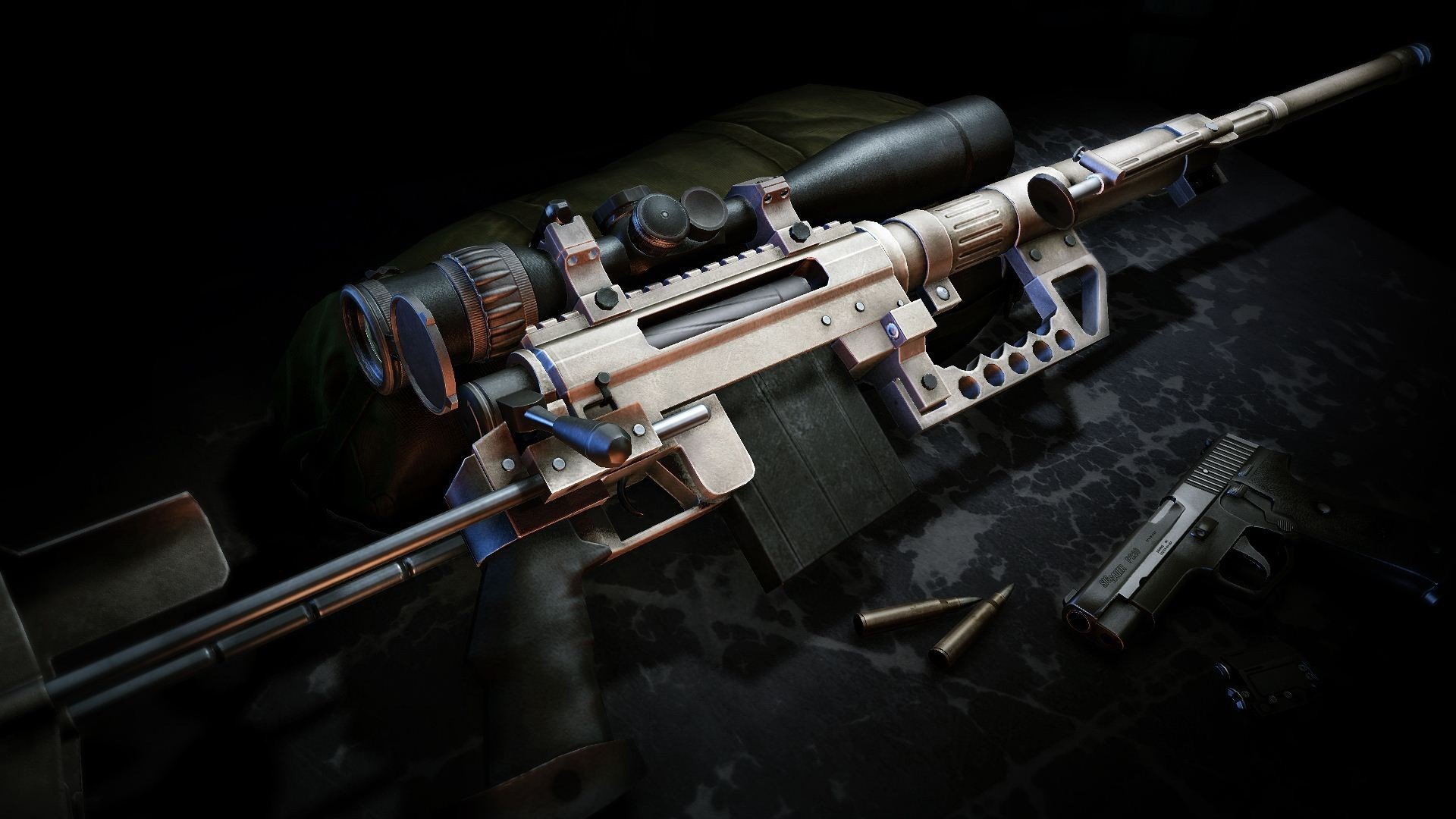 cheytac m200 interwencja broń karabin snajperski amunicja snajper ghost warrior 2