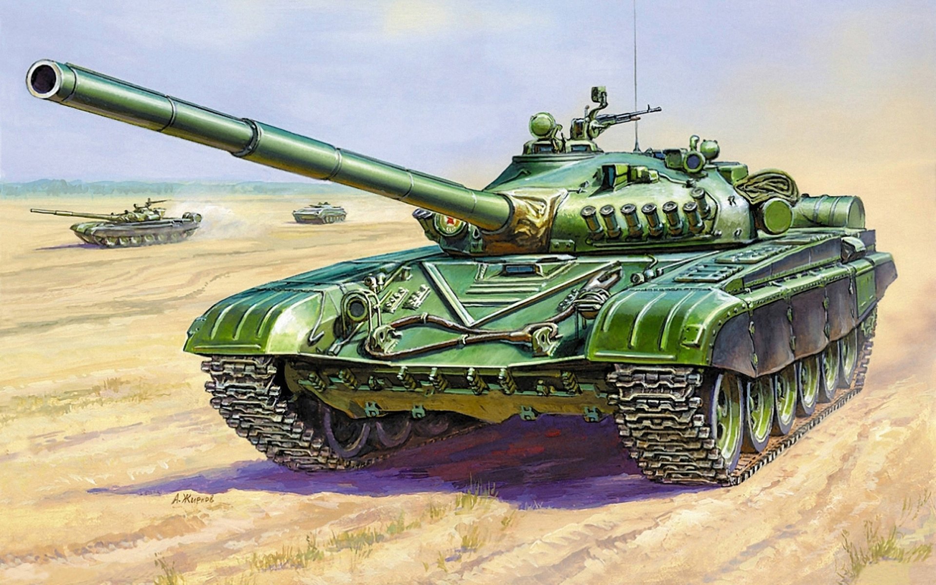 tank t-72a ural kampfpanzer feld schlacht