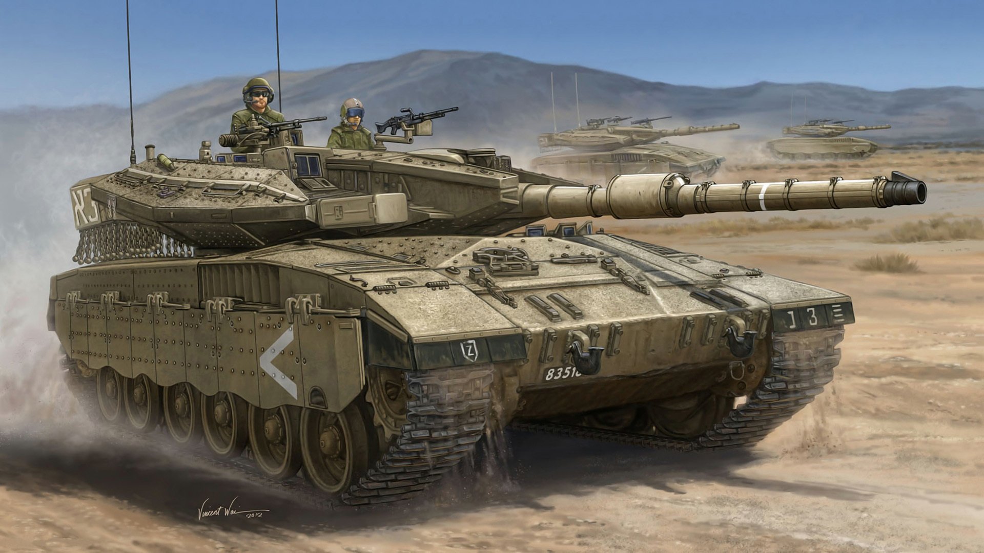 serbatoio d arte merkava mk iii d combattimento principale israele ivr carro calibro e pistola di marca 120-mm mg253