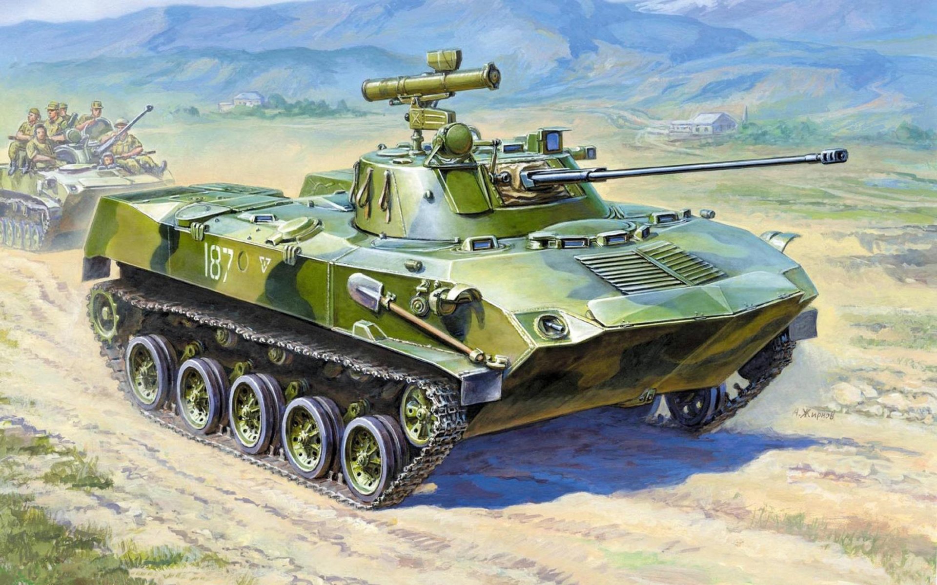 bmd-2 soviétique combat chenille flottant machine débarquement aéroportée russie