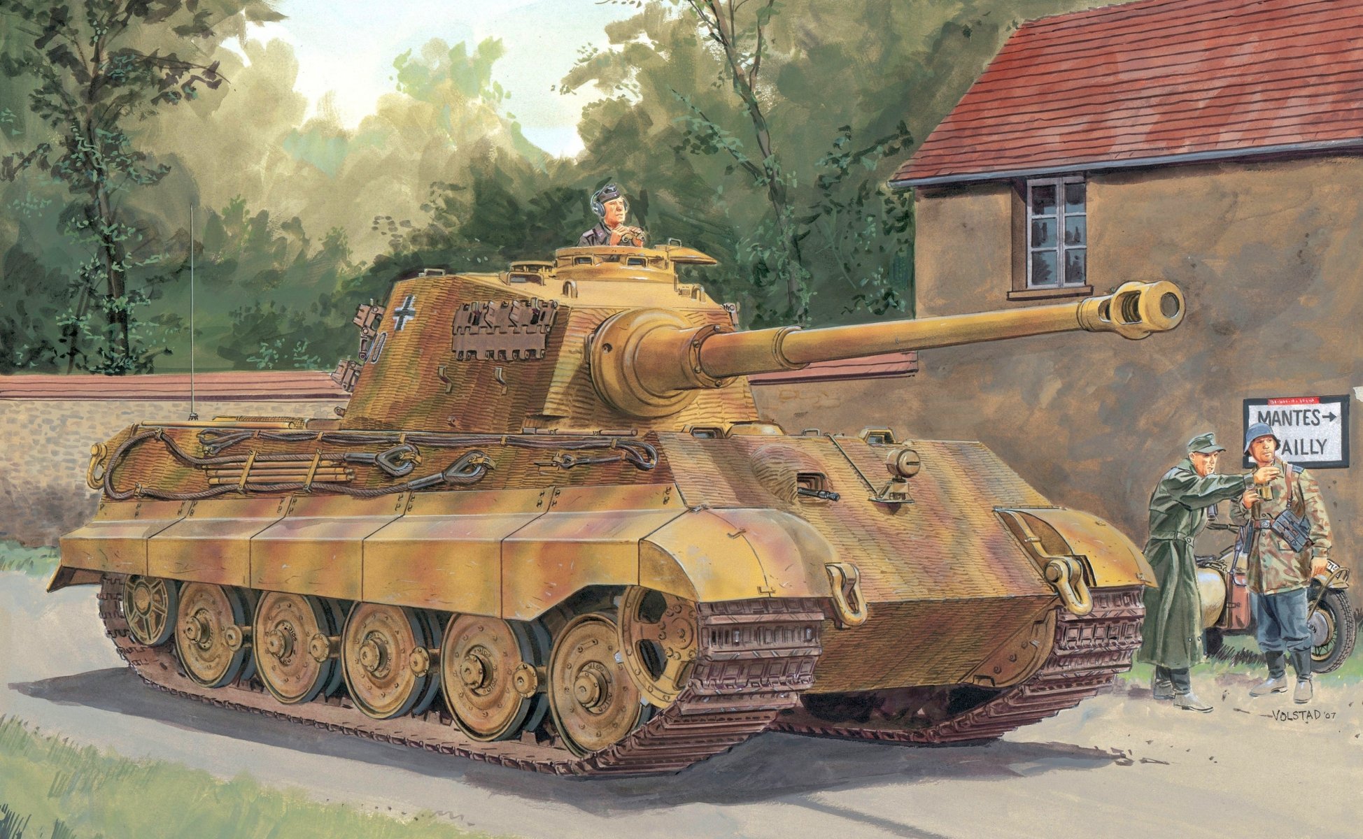 panzer königlicher tiger wehrmacht deutschland deutsche