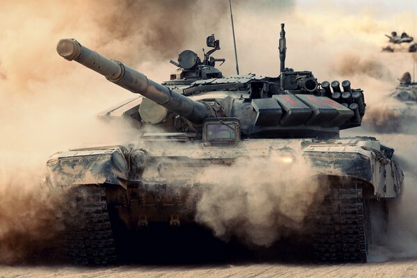 Panzer der russischen Armee t-72