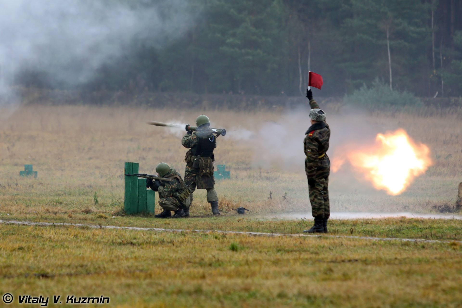 ejercicios infantería fuego