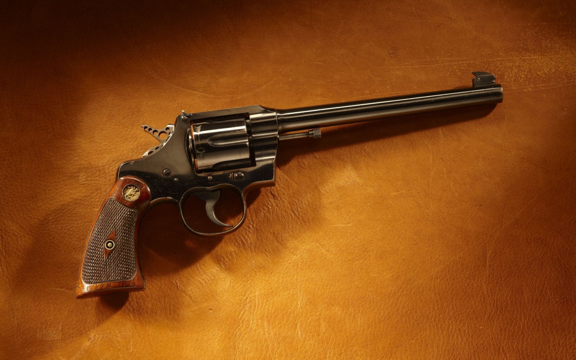 revolver esel colt leder hintergrund