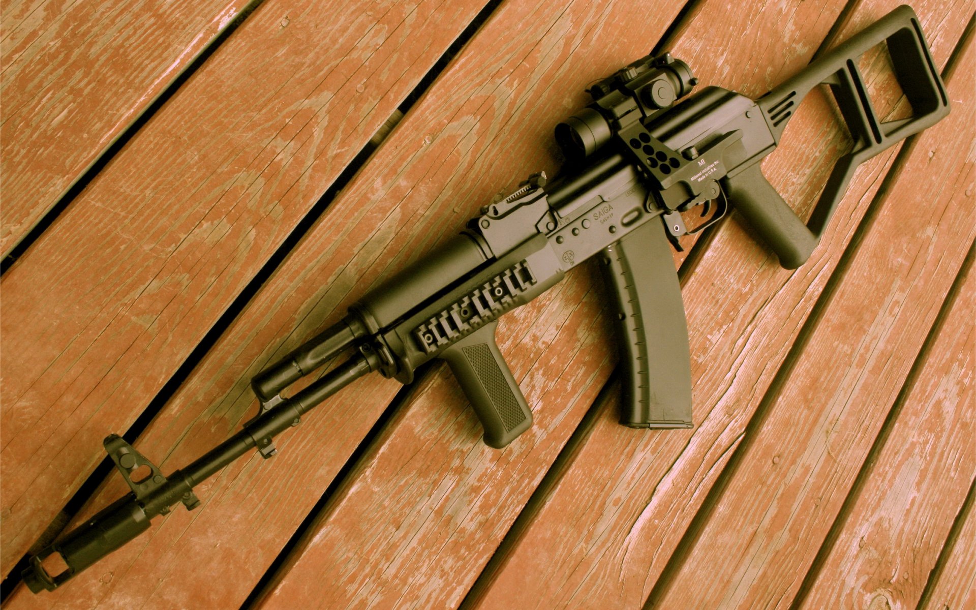 gl31-61 ak-74 karabin maszynowy broń tło