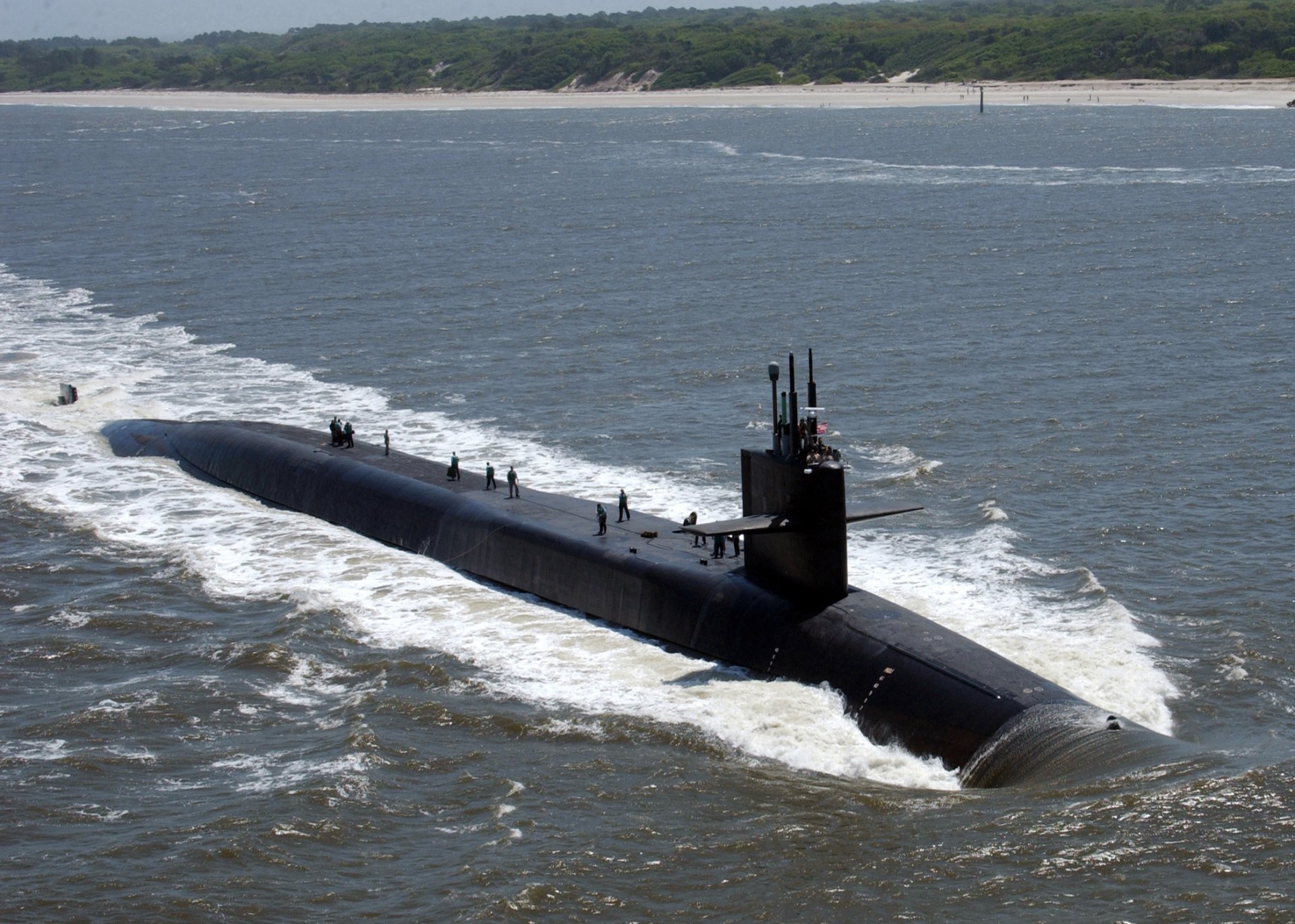 estados unidos marina submarino de florida clase ohio