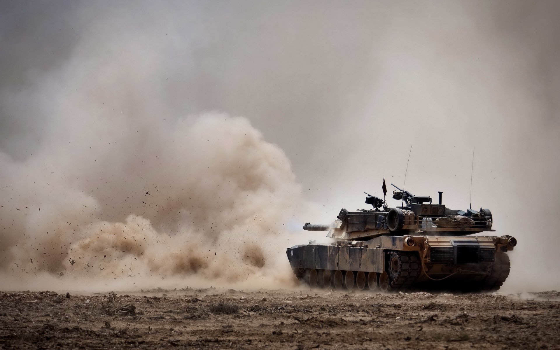 m1a1 abrams tank shot