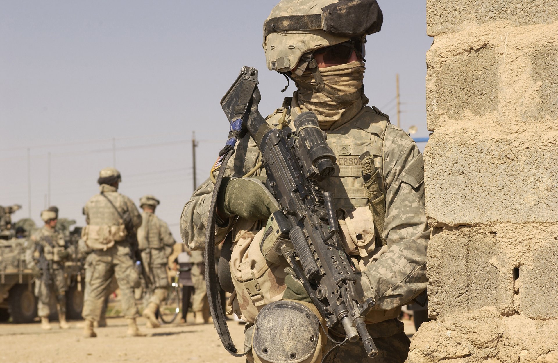 soldado americano ejército guerra armas