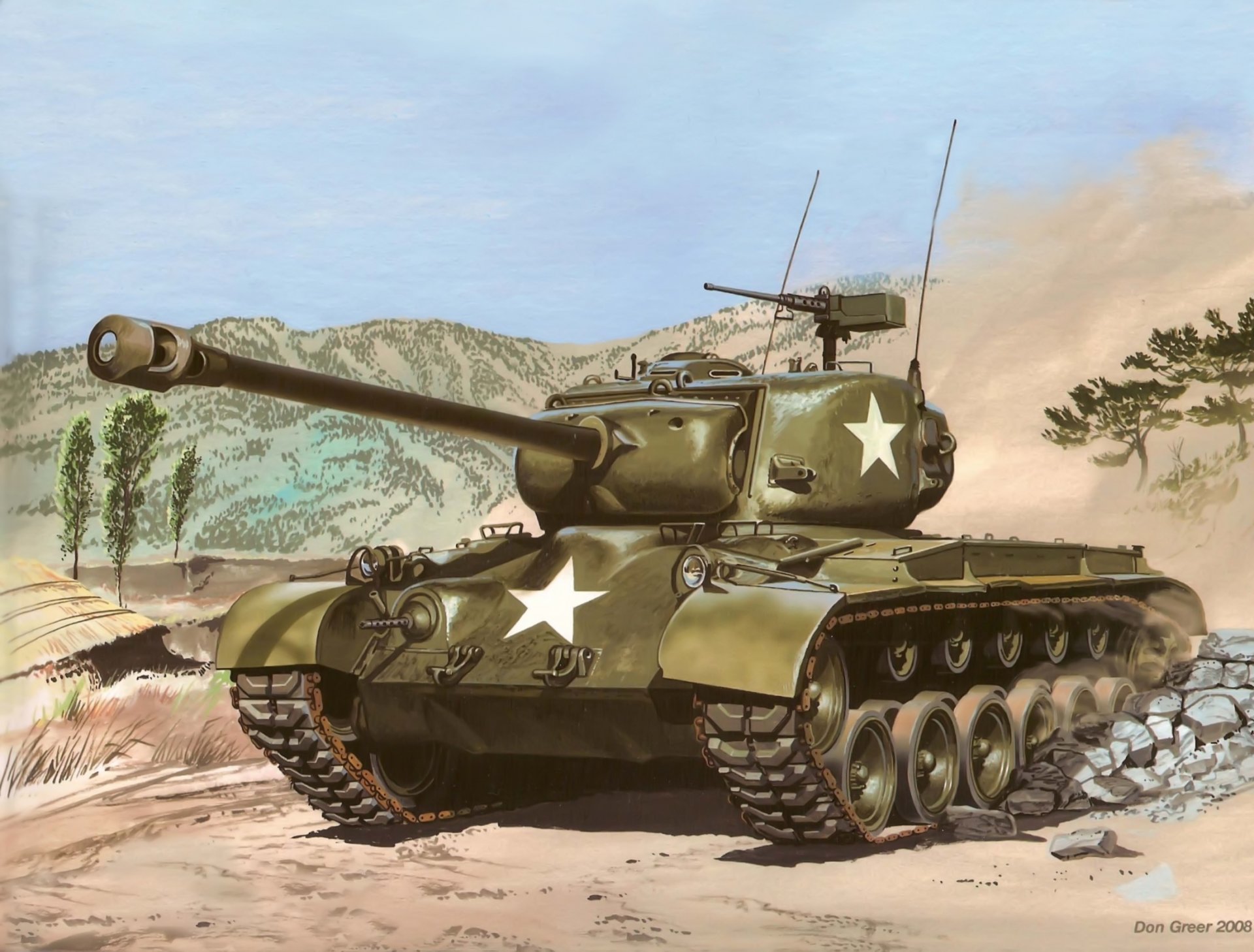 m26 pershing pershing tanque medio historia ee.uu. mundo de los tanques wot