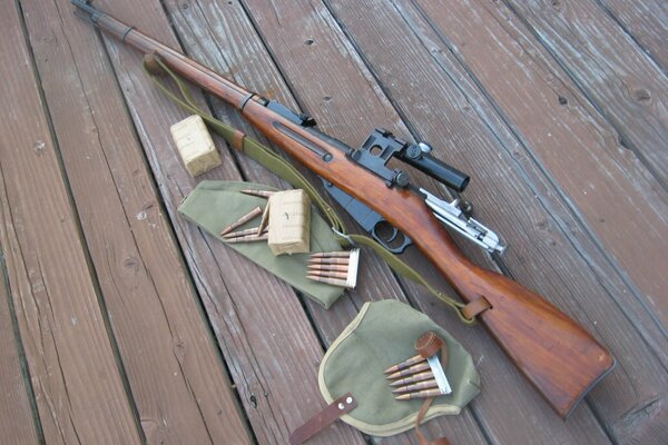 Mosin Gun Rifle - arma della Vittoria