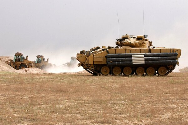 US Military Machine Bradley