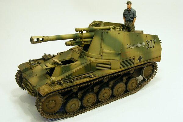 Model niemieckiego czołgu, hobby