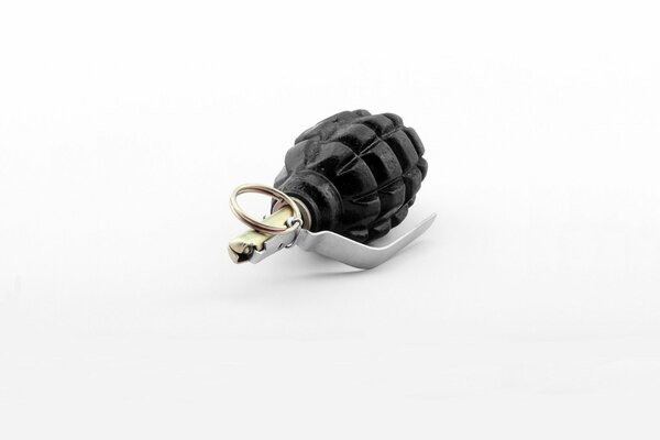 Combat grenade with a golden ring