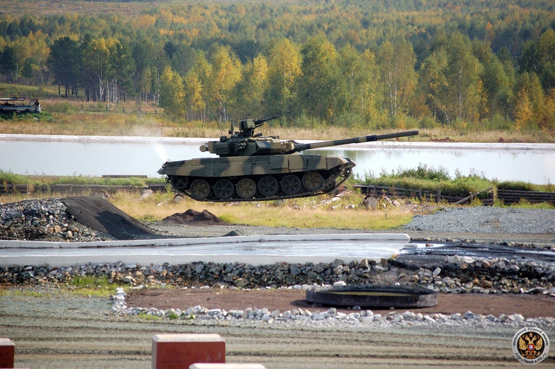 т-90 невесомость танк россия вода