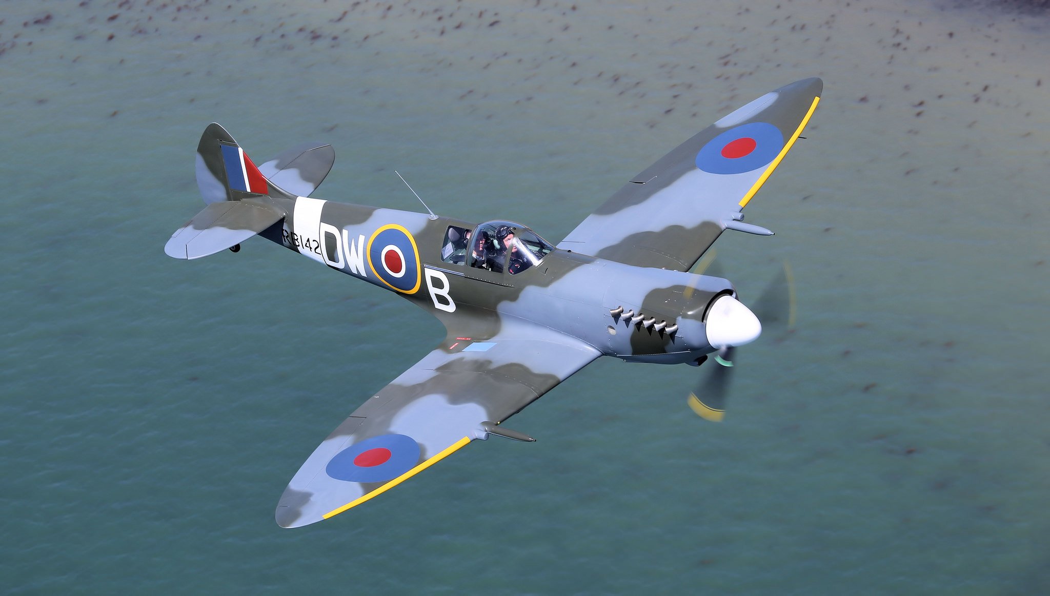 supermarine spitfire británico monomotor caza