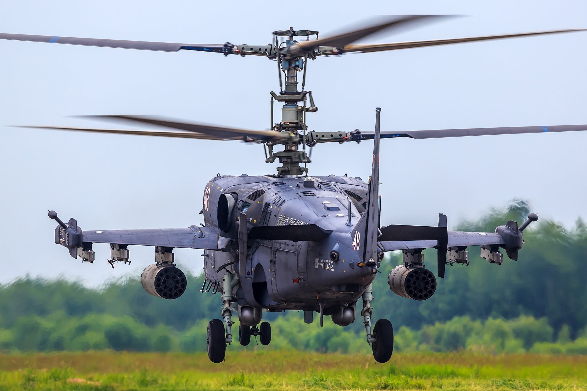 ka-52 aligator rosyjski start uderzeniowy