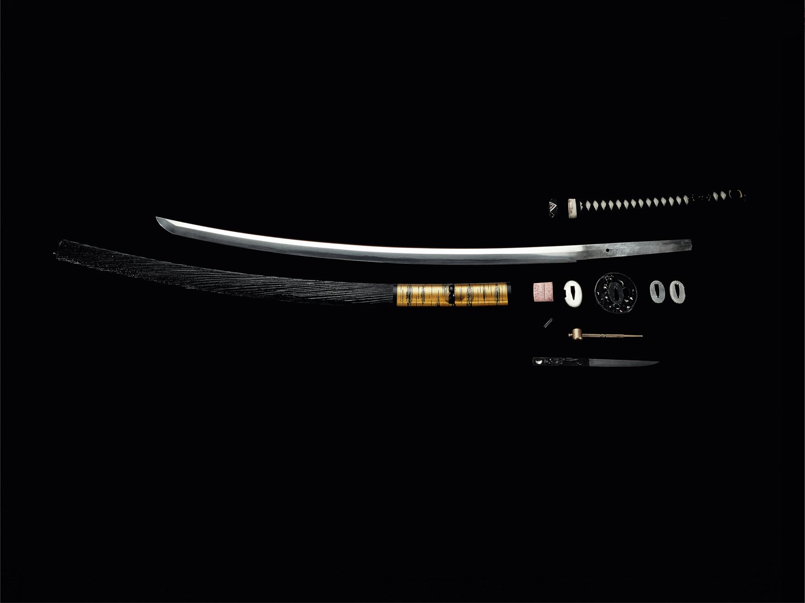 katana sword weapon black