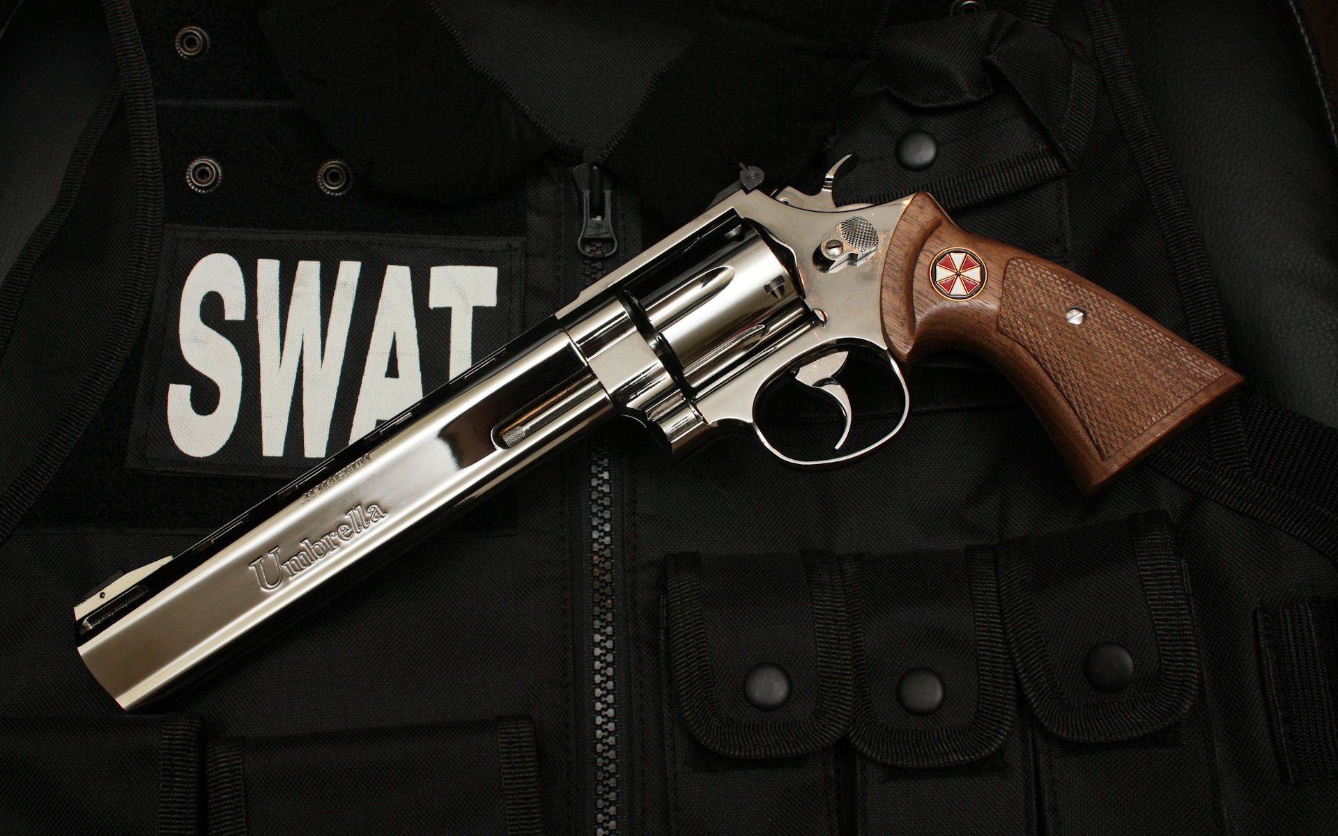 revolver swat regenschirm