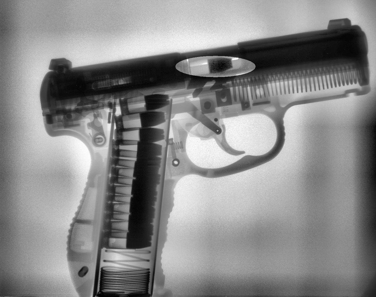 X-ray pistol X-ray