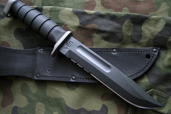 Cold steel in a military case