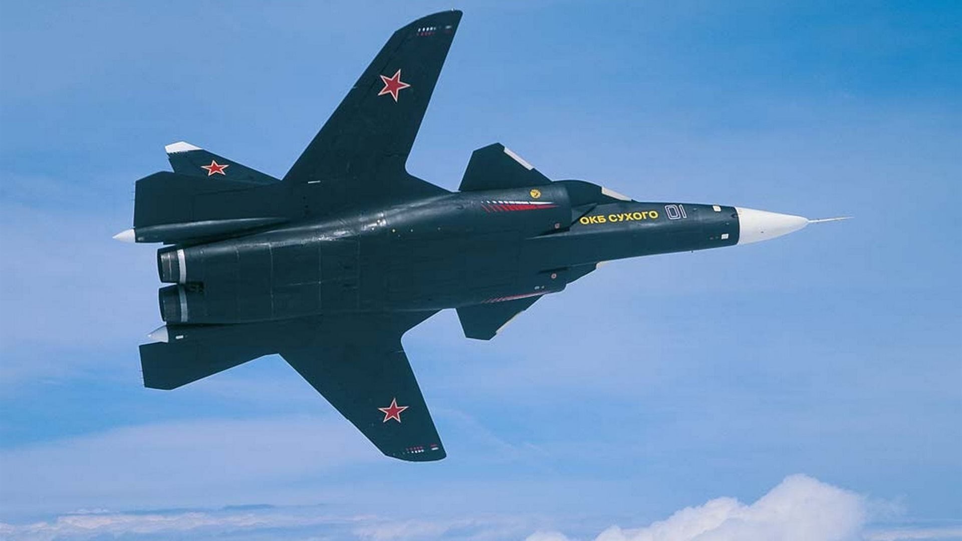 and dry su-47 golden eagle height fighter air force russia