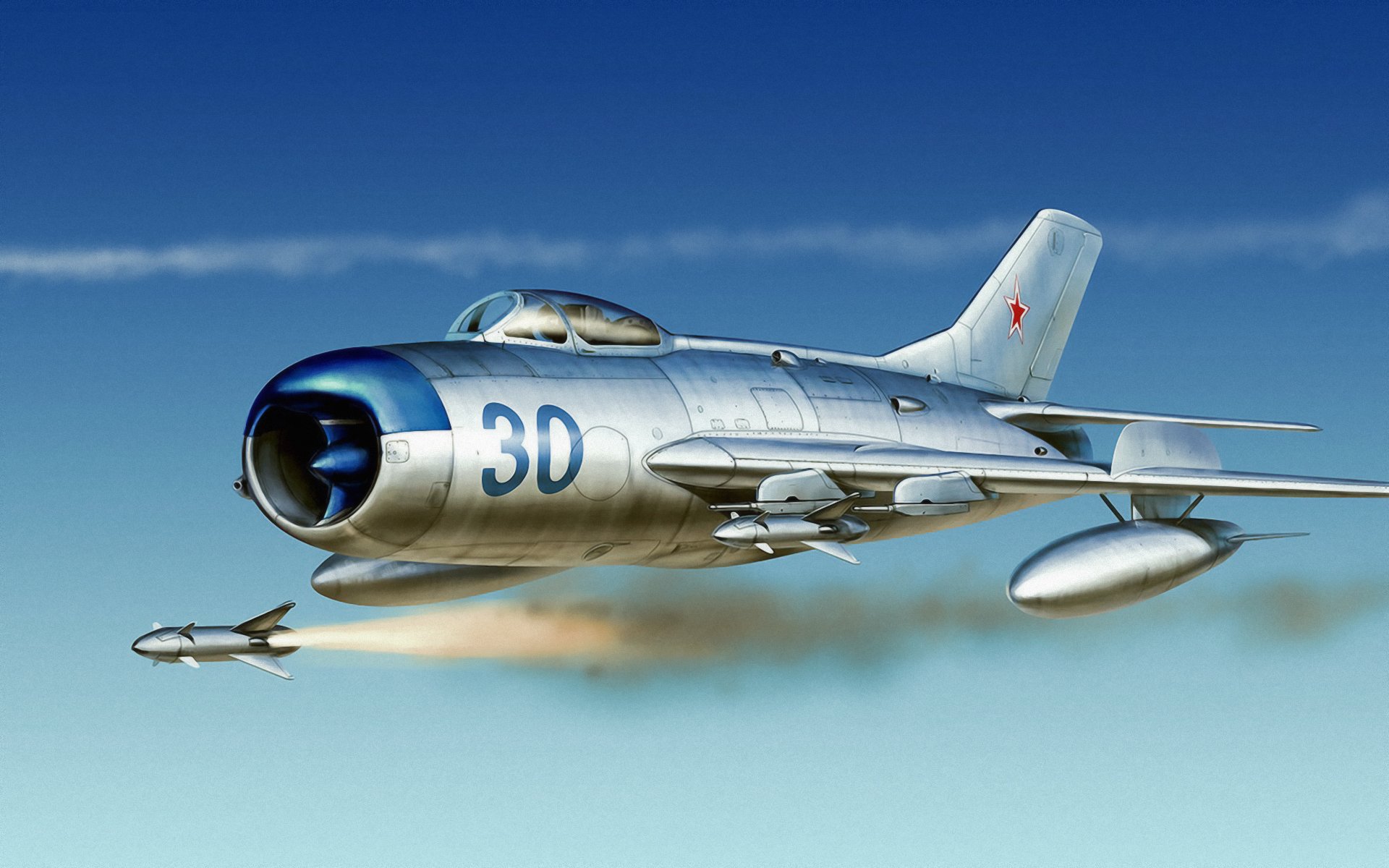 russo russo jet guerra arte pittura combattimento aereo mig 17 combattente russo jet russo guerra arte pittura combattimento aereo