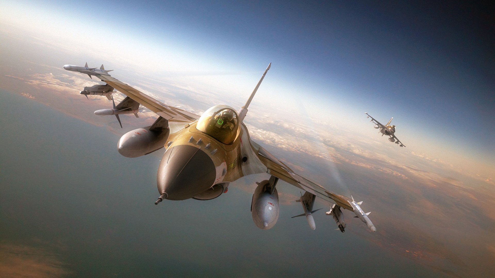 general dynamics f-16 fighting falcon rumble falcon israel picture art