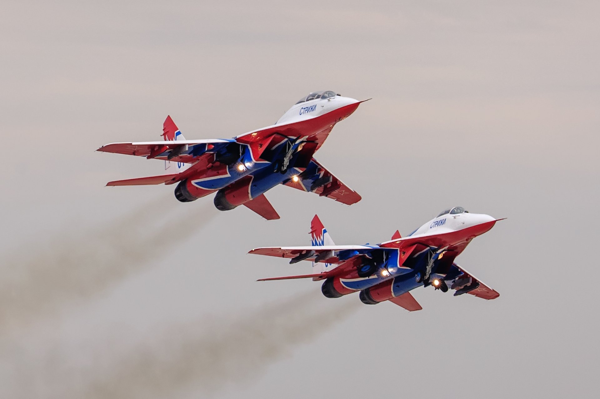 mig-29 mig-29 combattants couple