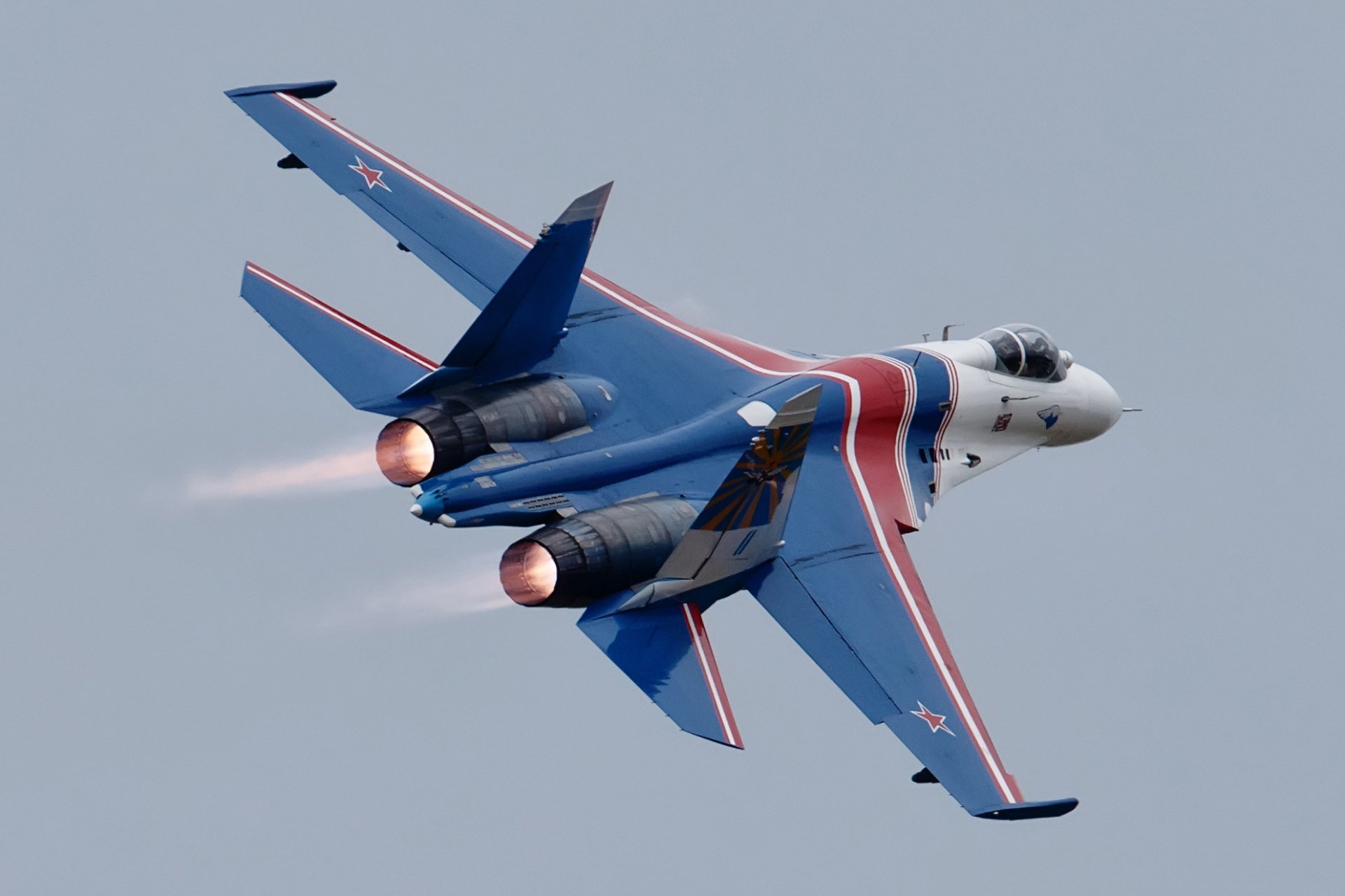 su-27 myśliwiec lot niebo