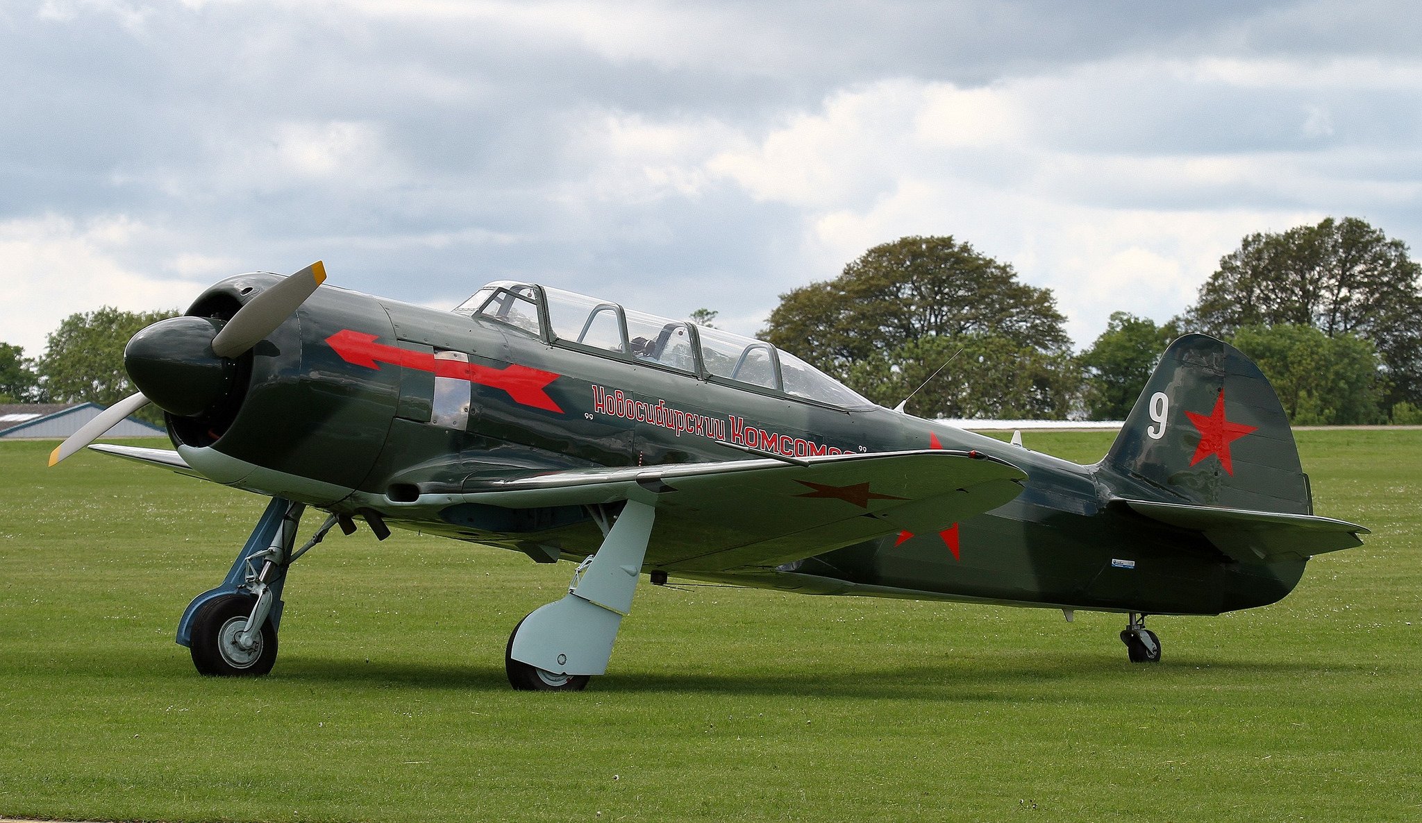 yak-11 soviétique formation combattant