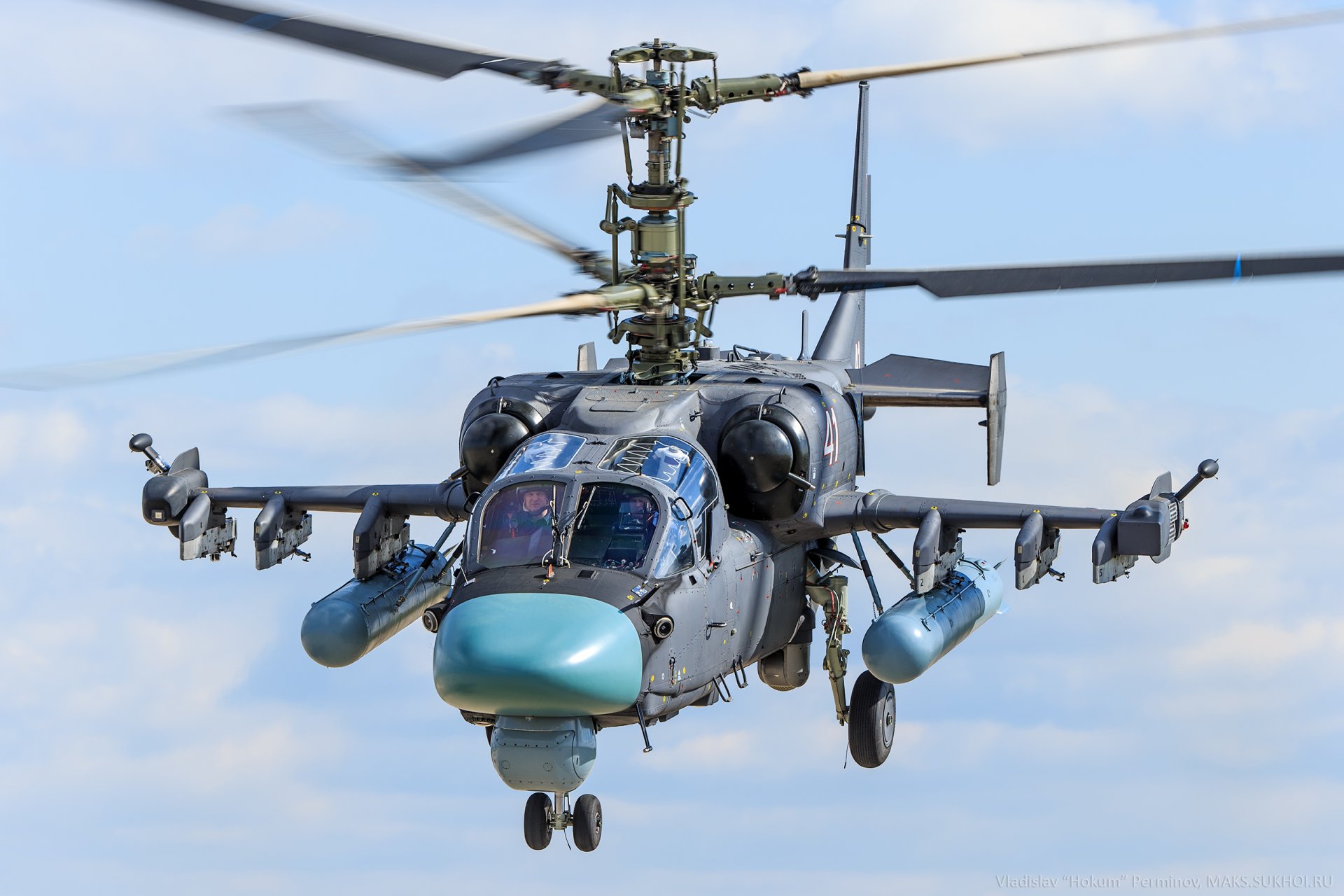 ka-52 alligator hokum b russe choc vladislav perminov