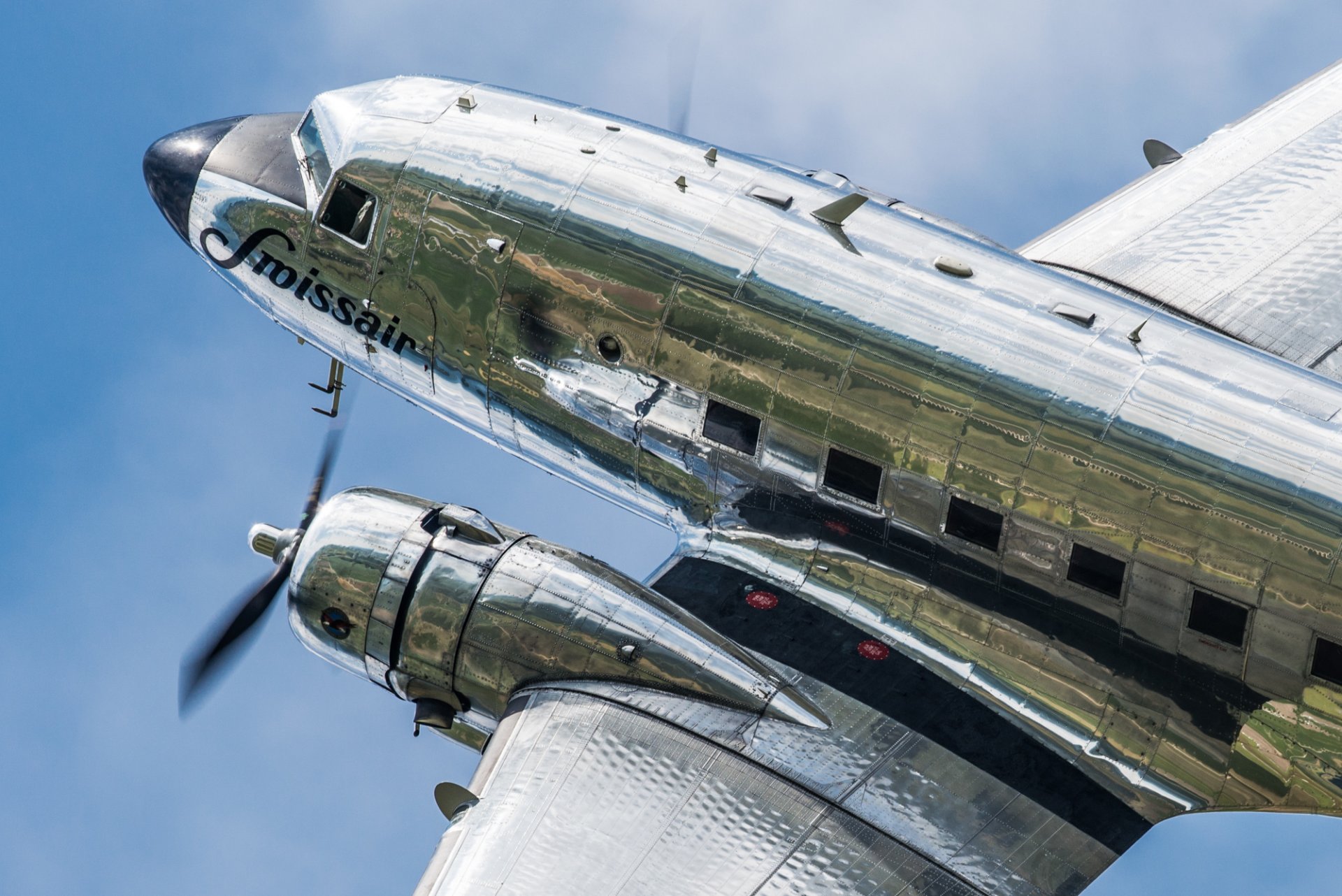 douglas dc-3 pasajeros avión vuelo