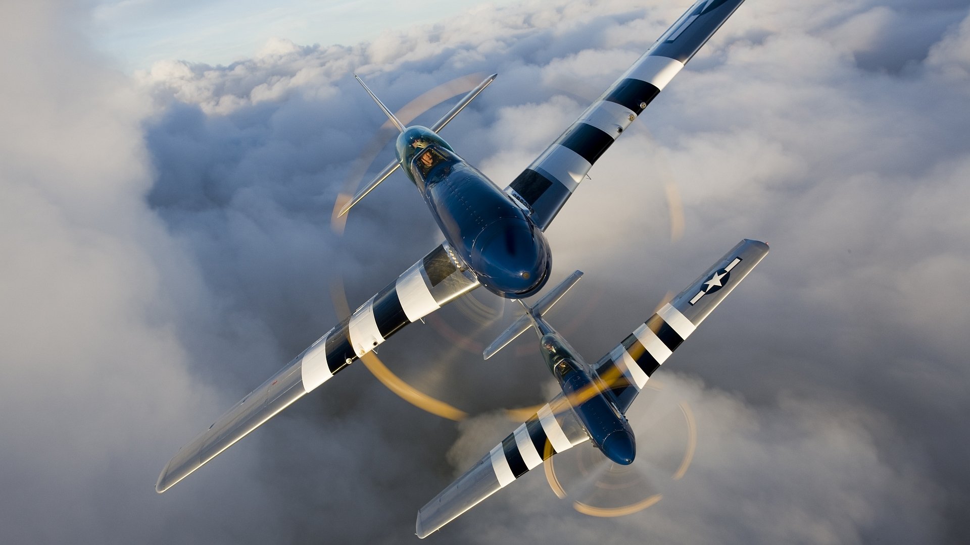 p 51 mustang amerykański samolot ww2 wojna