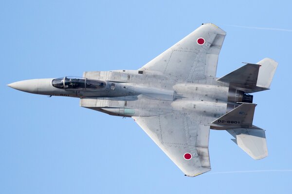 Un avión militar corta el aire